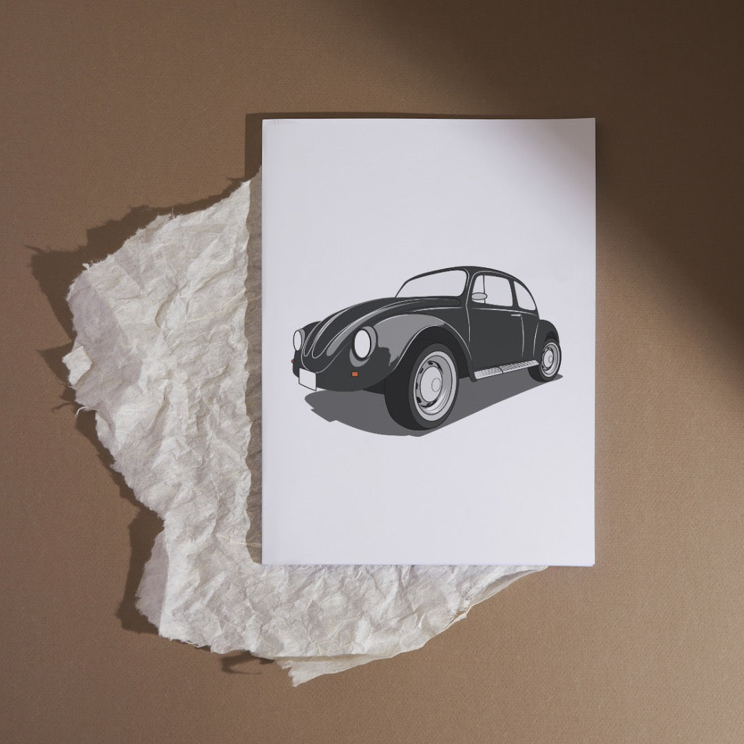 Car Fine Line Digital Portrait